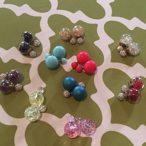 Double sided earrings